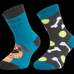 Anti-slip badstof sokken