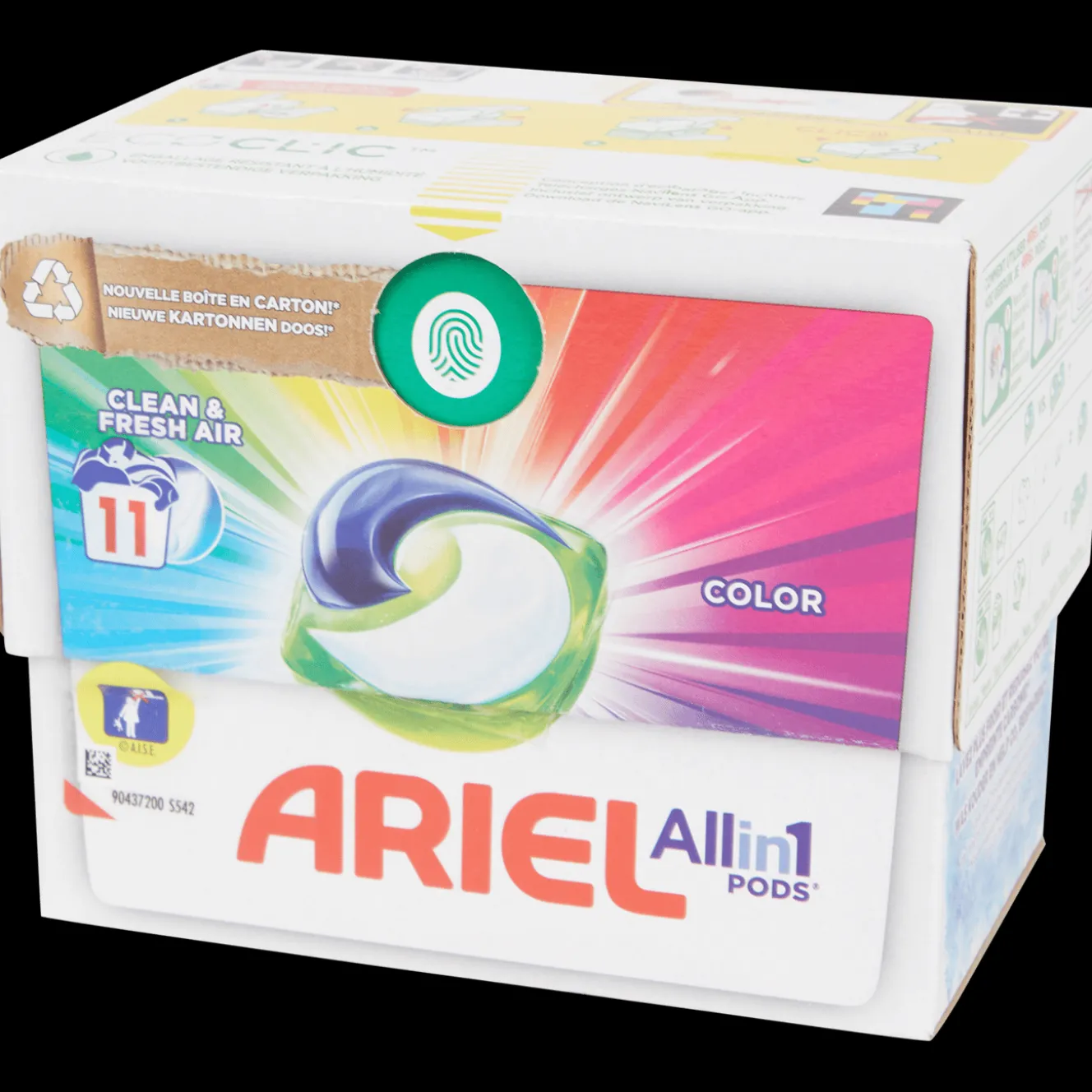 Ariel All-in-1 pods Color