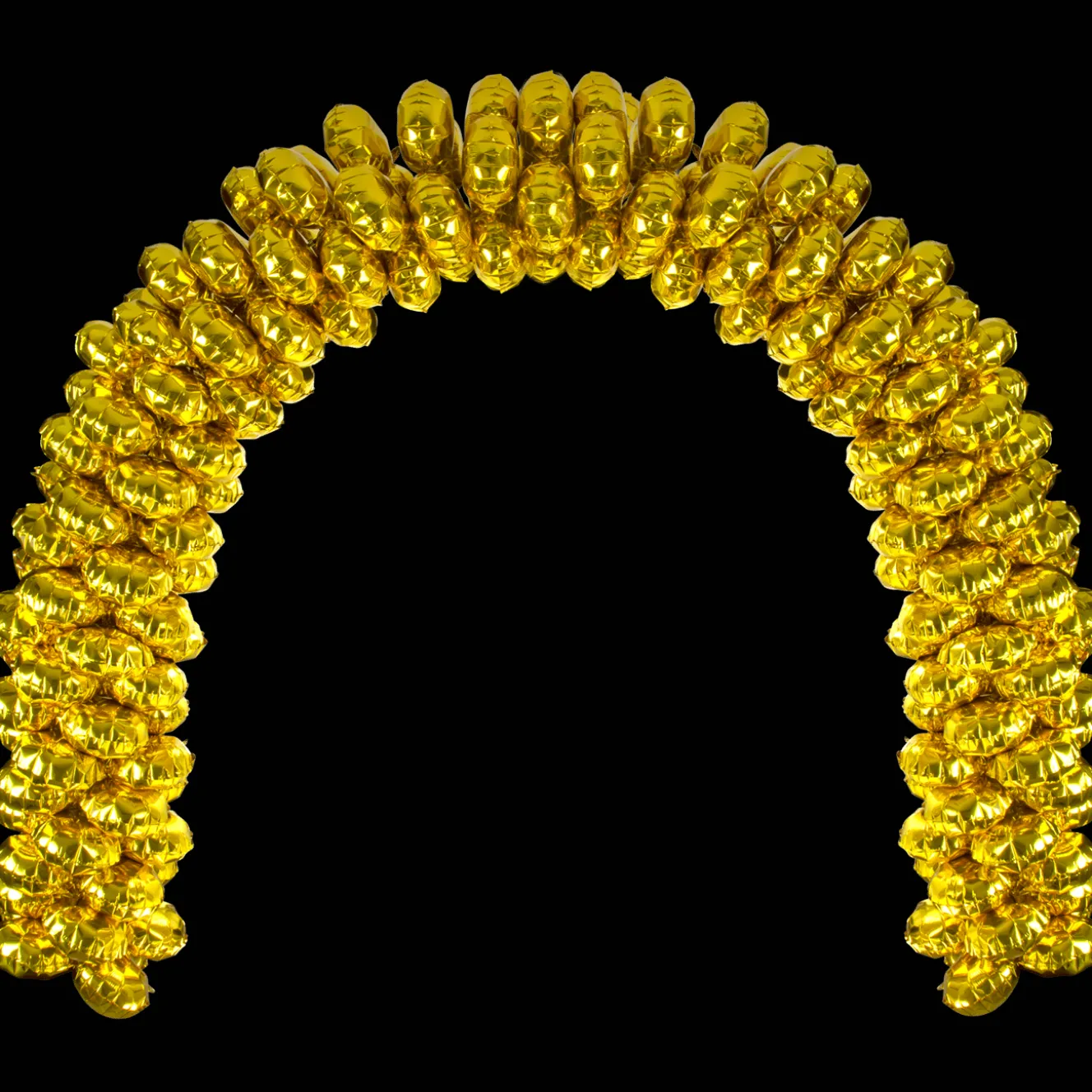 Avec ballonnenboog met folieballonnen