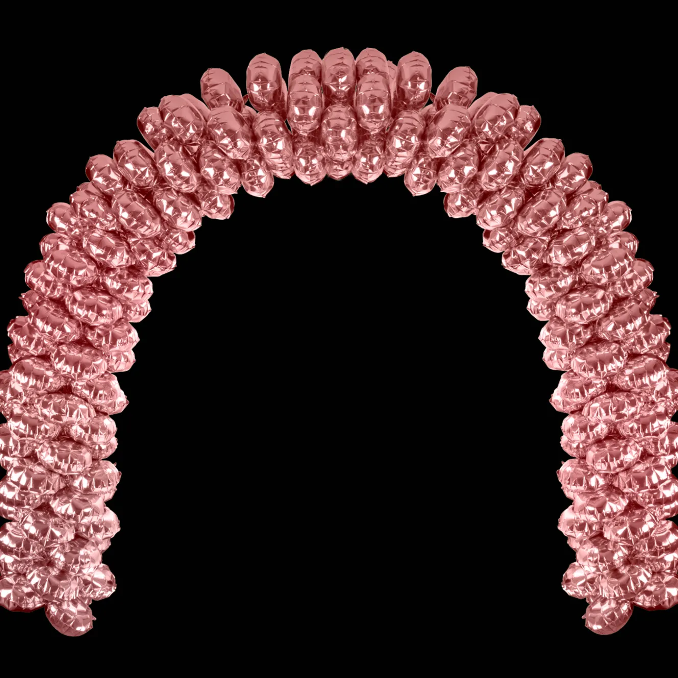 Avec ballonnenboog met folieballonnen