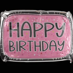 Avec folieballon XL Happy Birthday