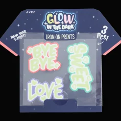 Avec glow-in-the-dark strijkpatches