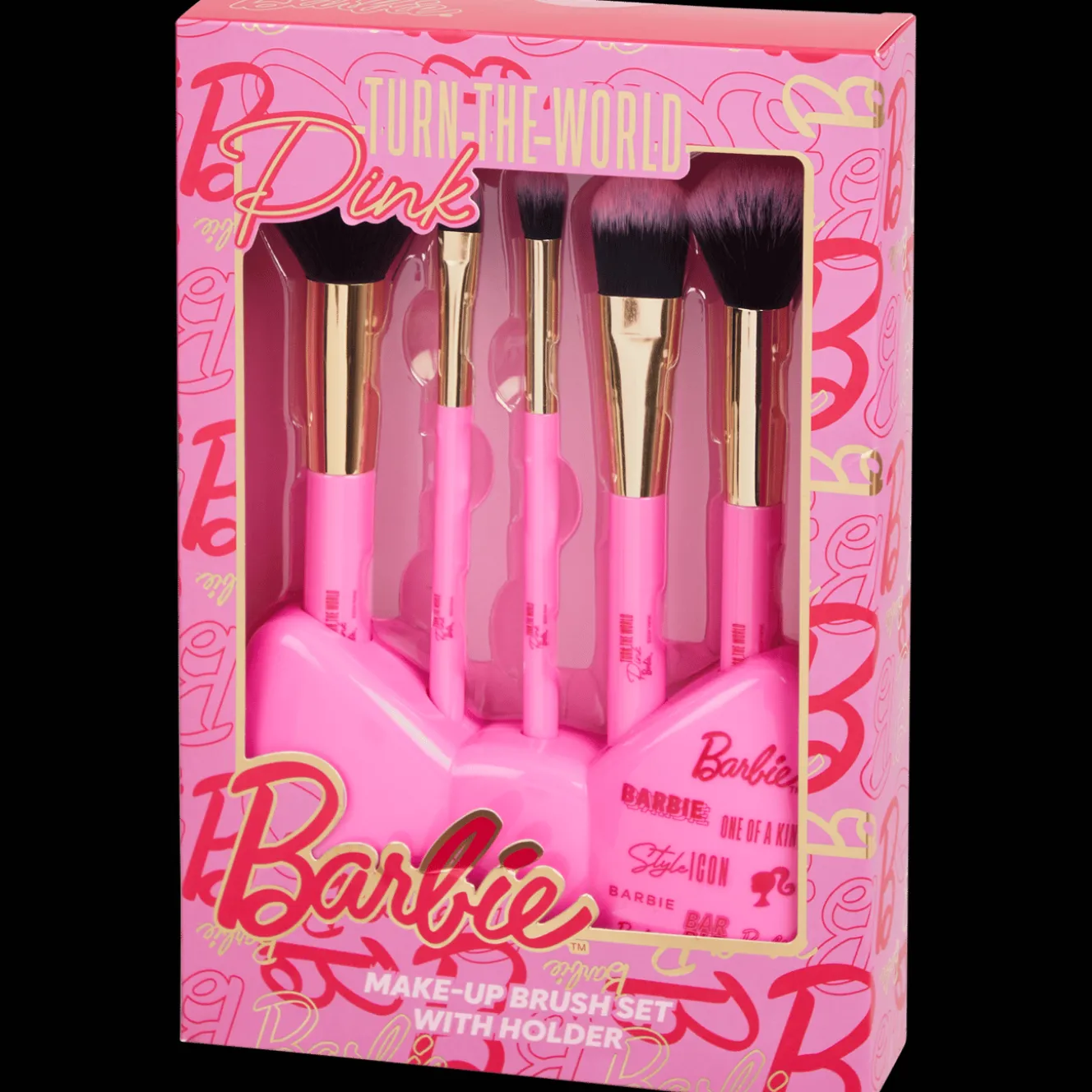 Barbie make-upkwasten in houder