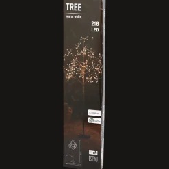 Boom met ledverlichting