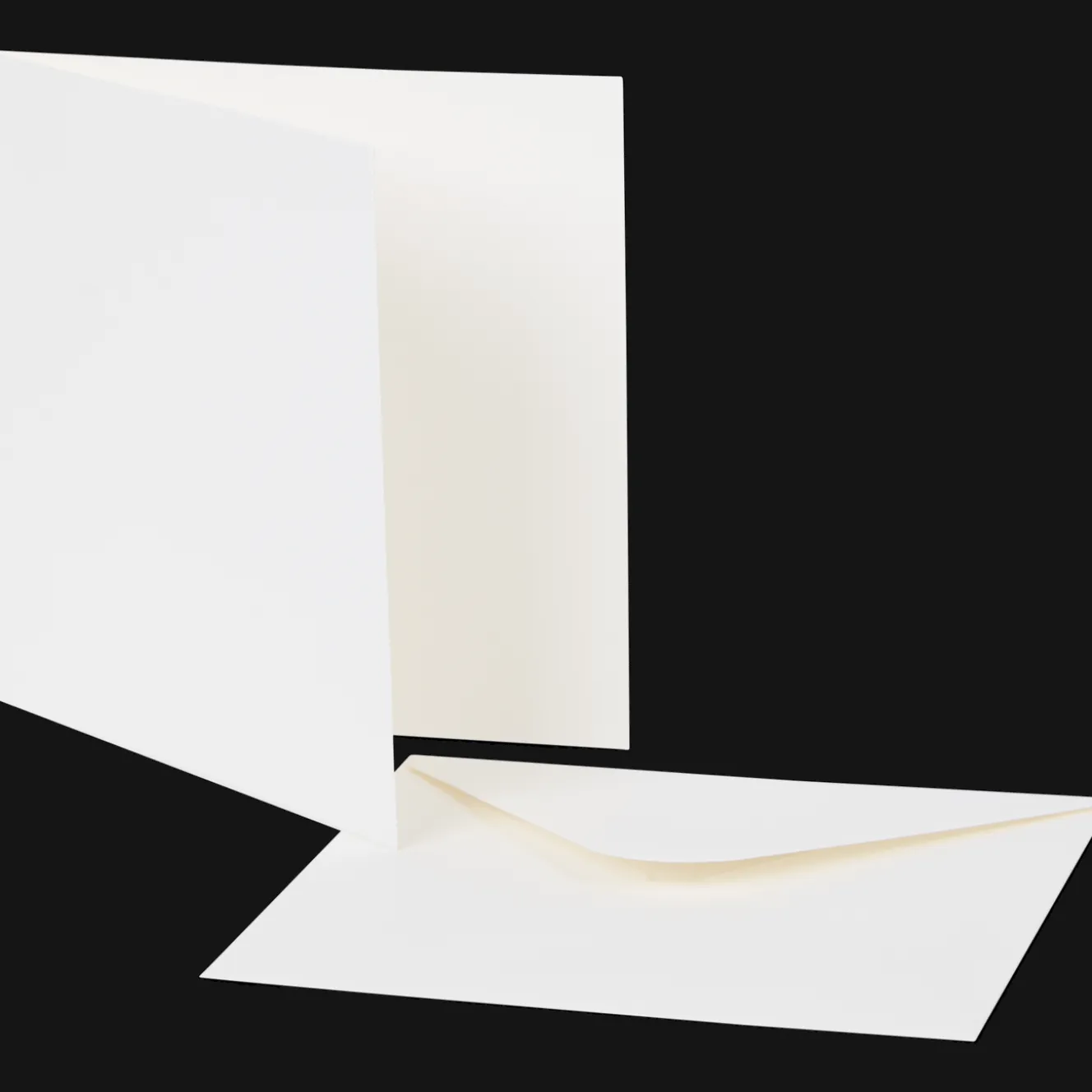 Craft & Design dubbele kaarten met enveloppen