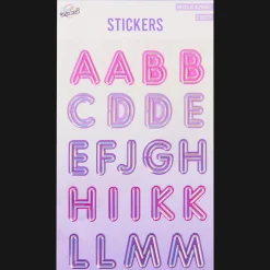 Craft Universe alfabet stickers