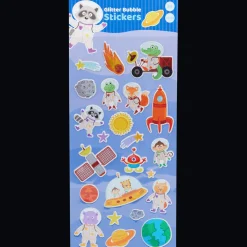 Craft Universe Glitter Bubble stickers