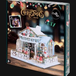 Crafts & Co bouw je eigen kersthuisje