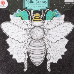 DécoTime kleur je eigen glitter-canvas