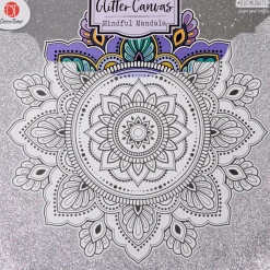 DécoTime kleur je eigen glitter-canvas