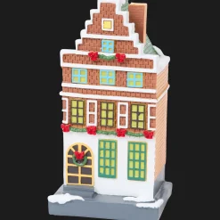 Decoratief huisje met ledlicht