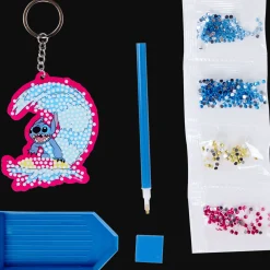 Disney diamond painting sleutelhanger