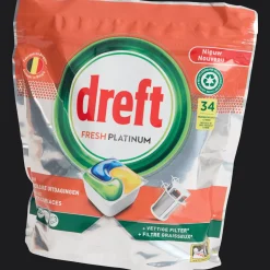 Dreft Fresh Platinum vaatwastabletten Original