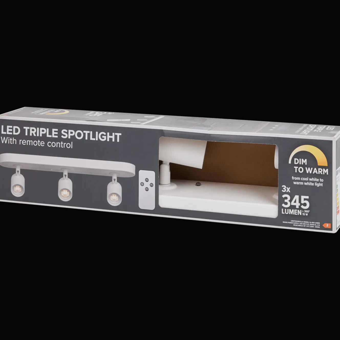 Eurodomest drievoudige plafondspots