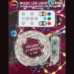 Eurodomest muziek ledverlichtingssnoer