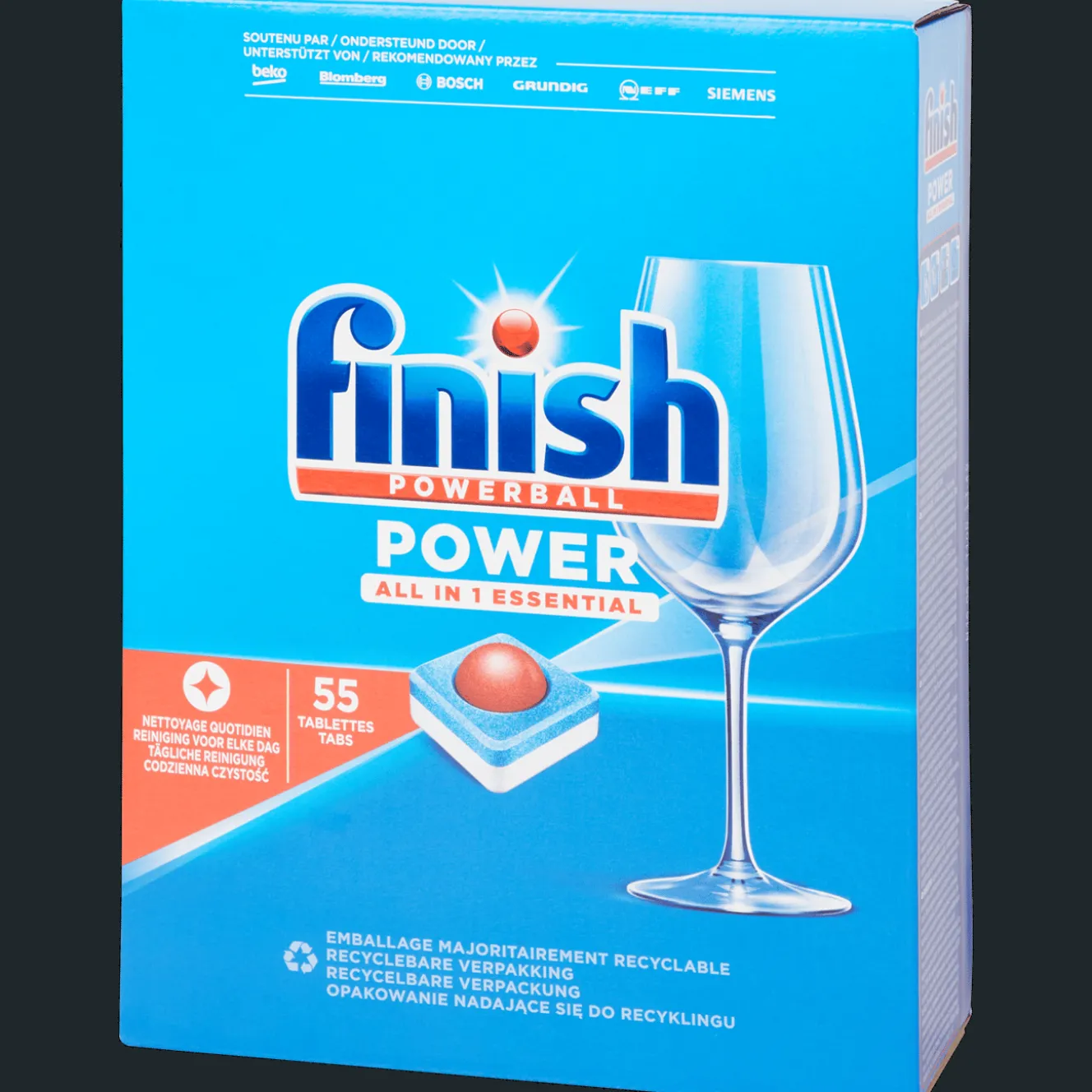 Finish Powerball vaatwastabletten All-in 1