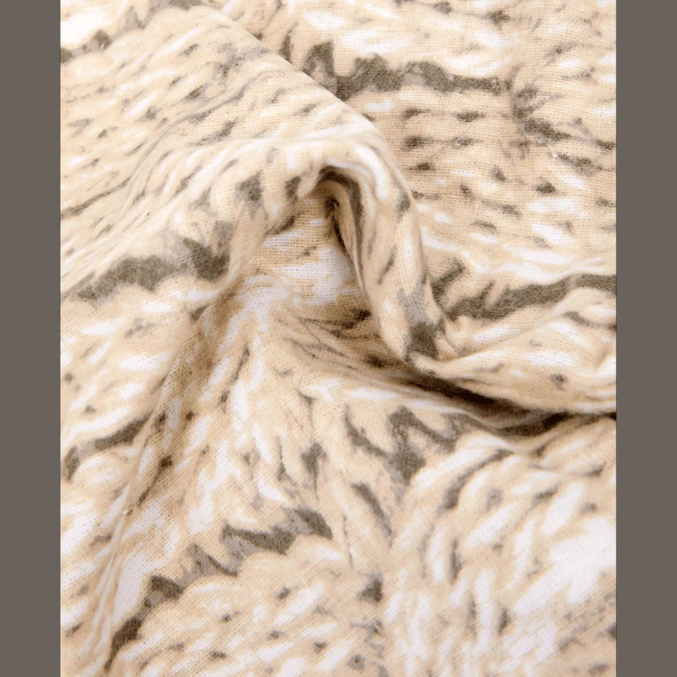 Flanel dekbedovertrek