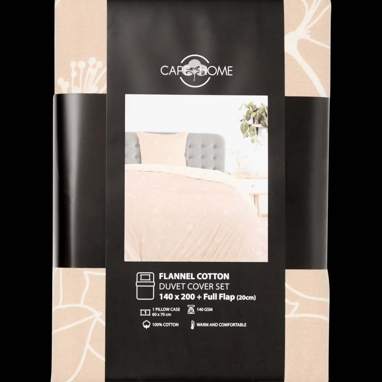 Flanel dekbedovertrek