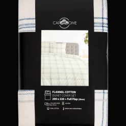 Flanel dekbedovertrek