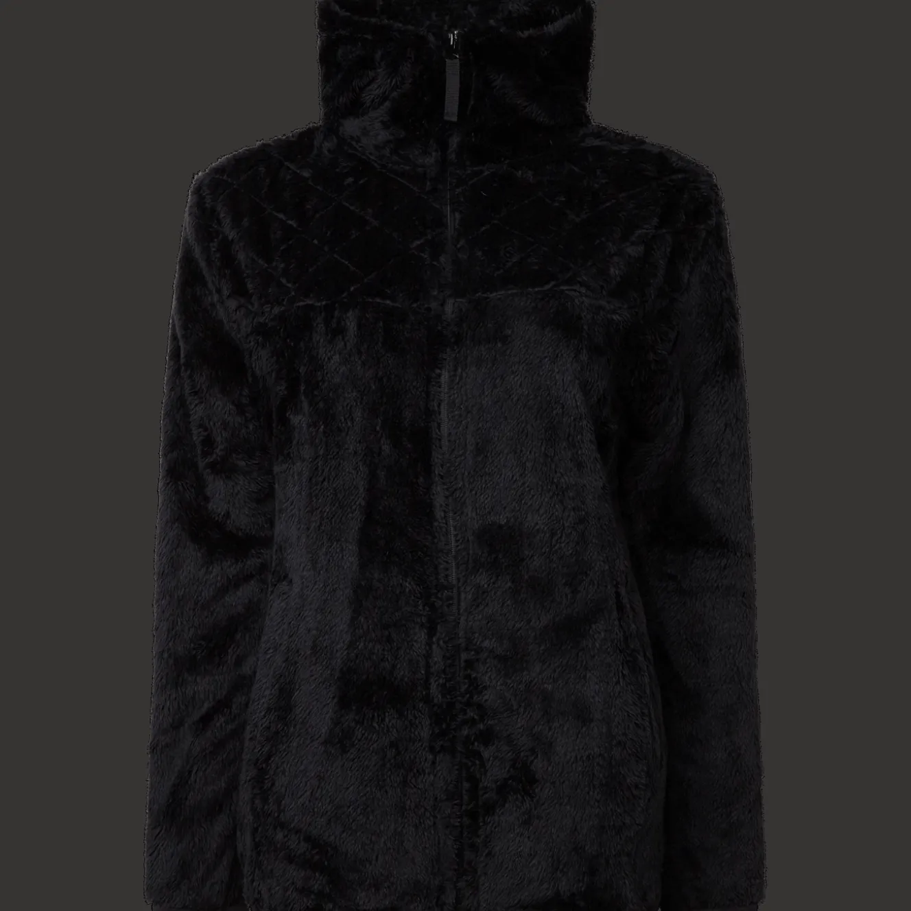 Fleecevest met capuchon