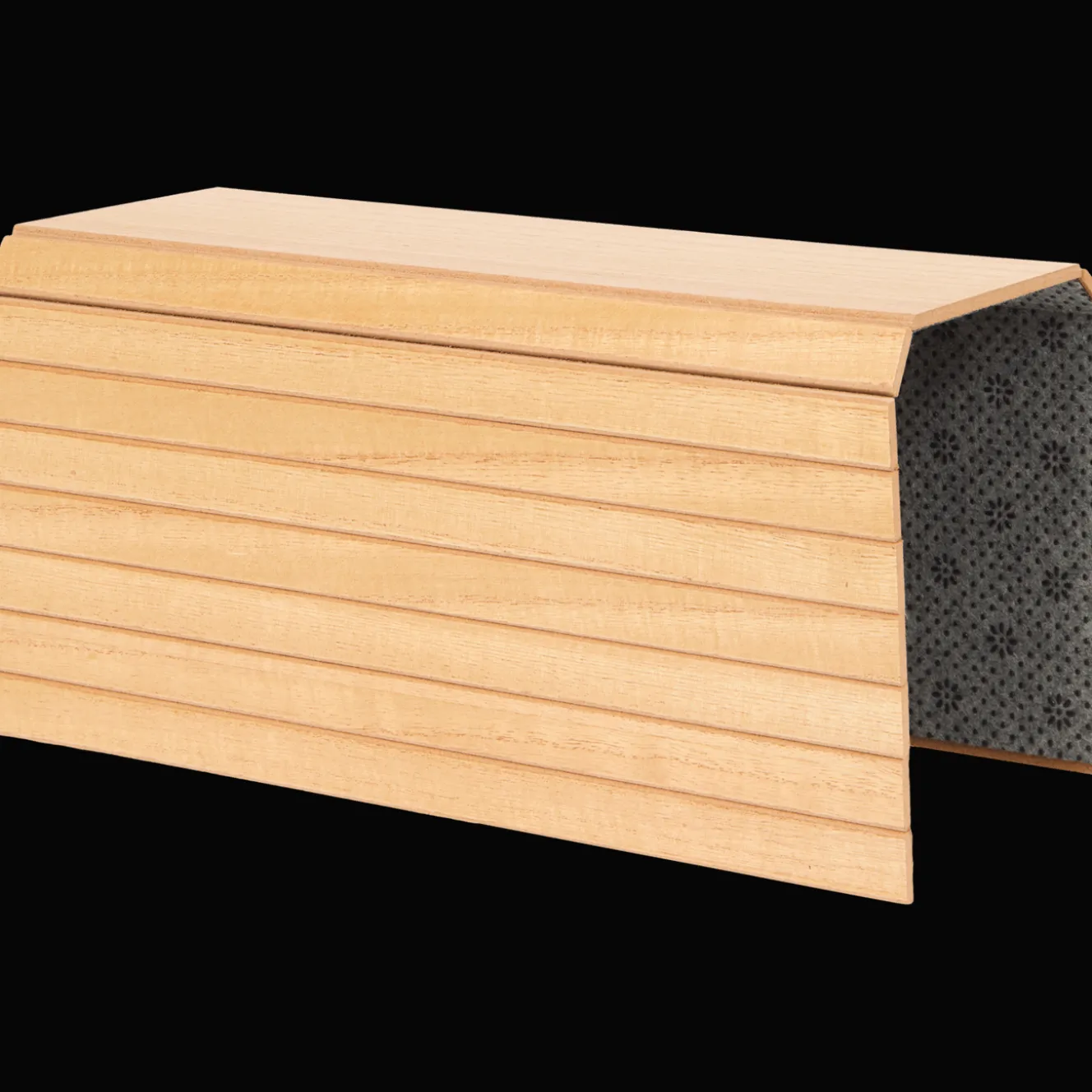 Flexibele armleuning-tray