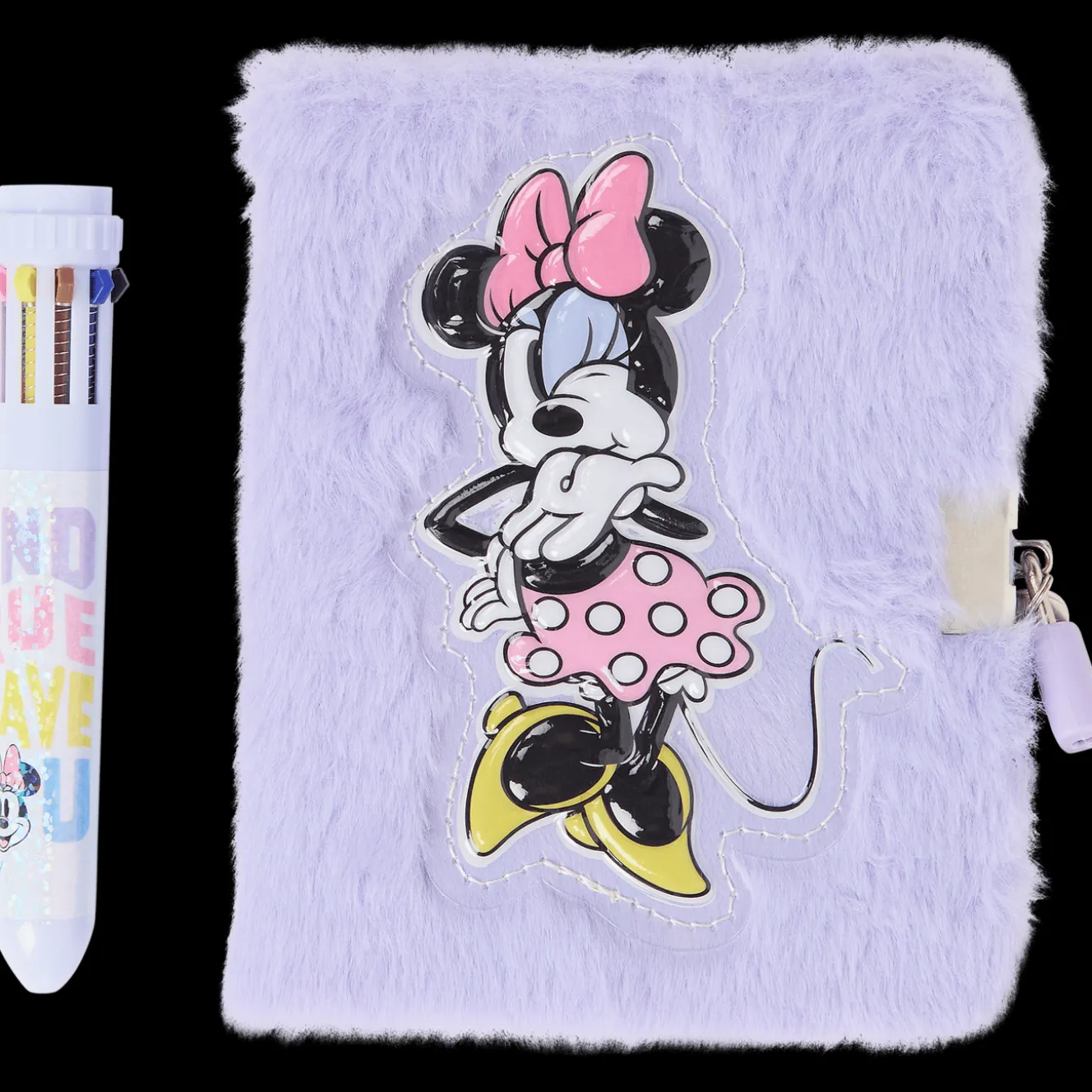 Fluffy dagboek met slot