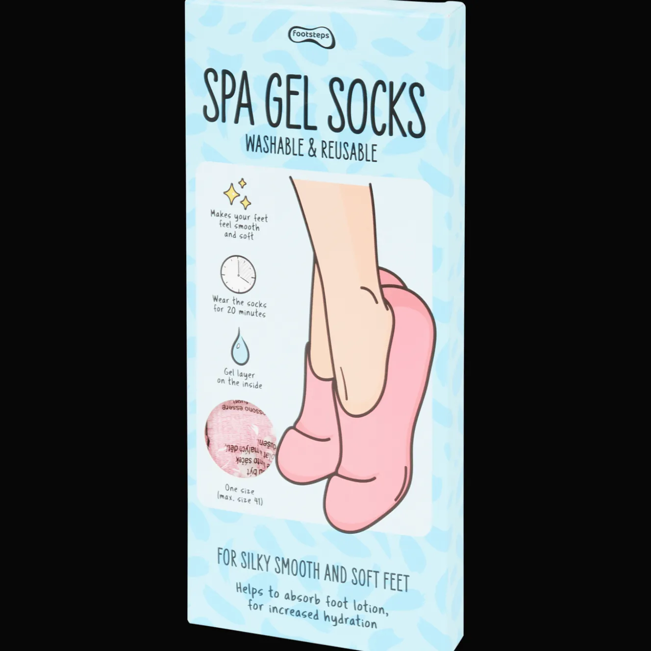 Footsteps spa gelsokken