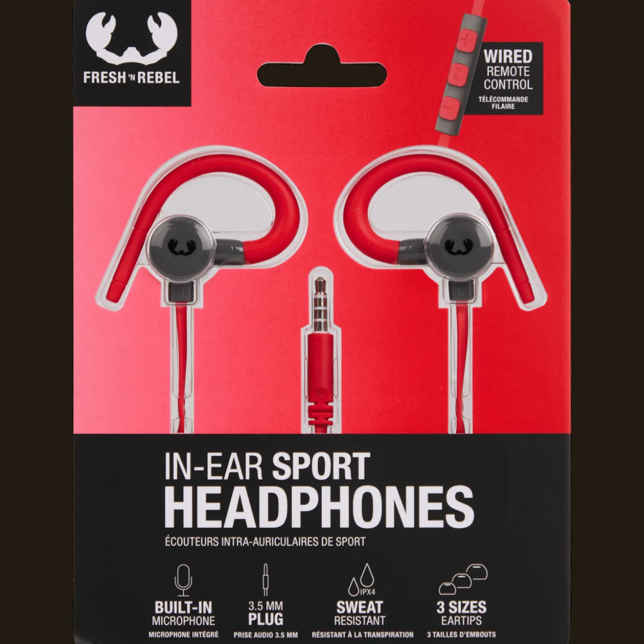 Fresh ’n Rebel sport-oordopjes in-ear