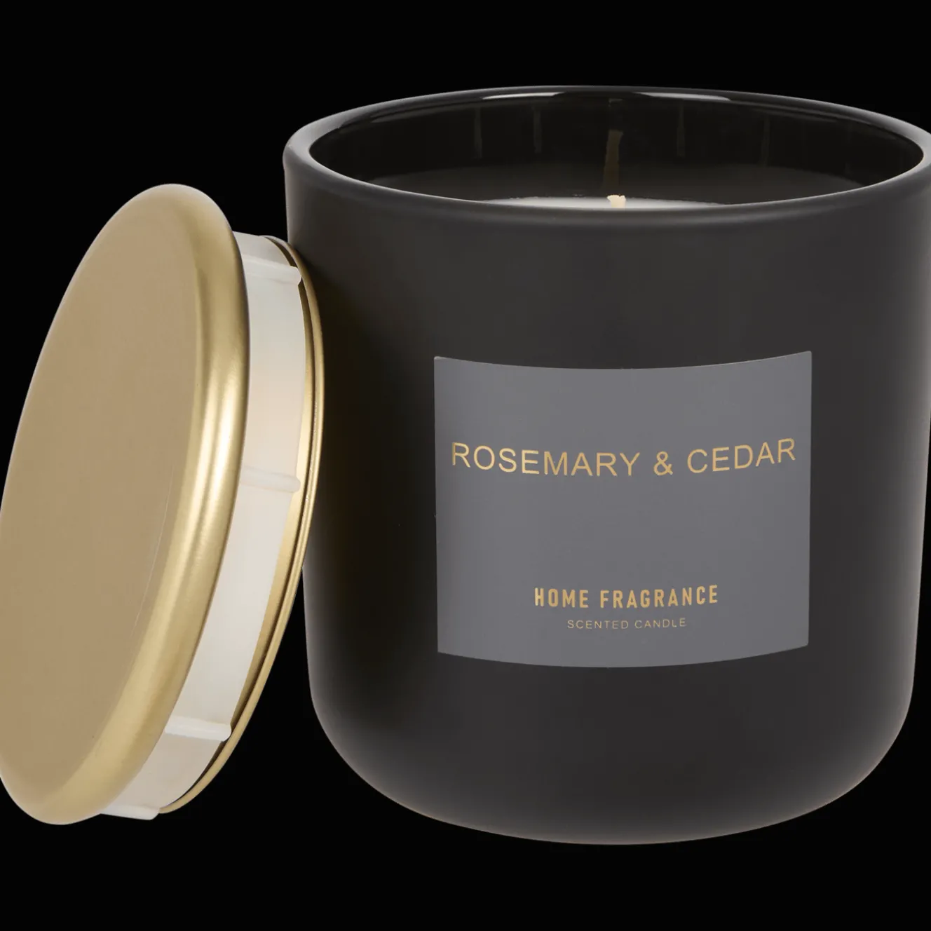 Geurkaars met deksel