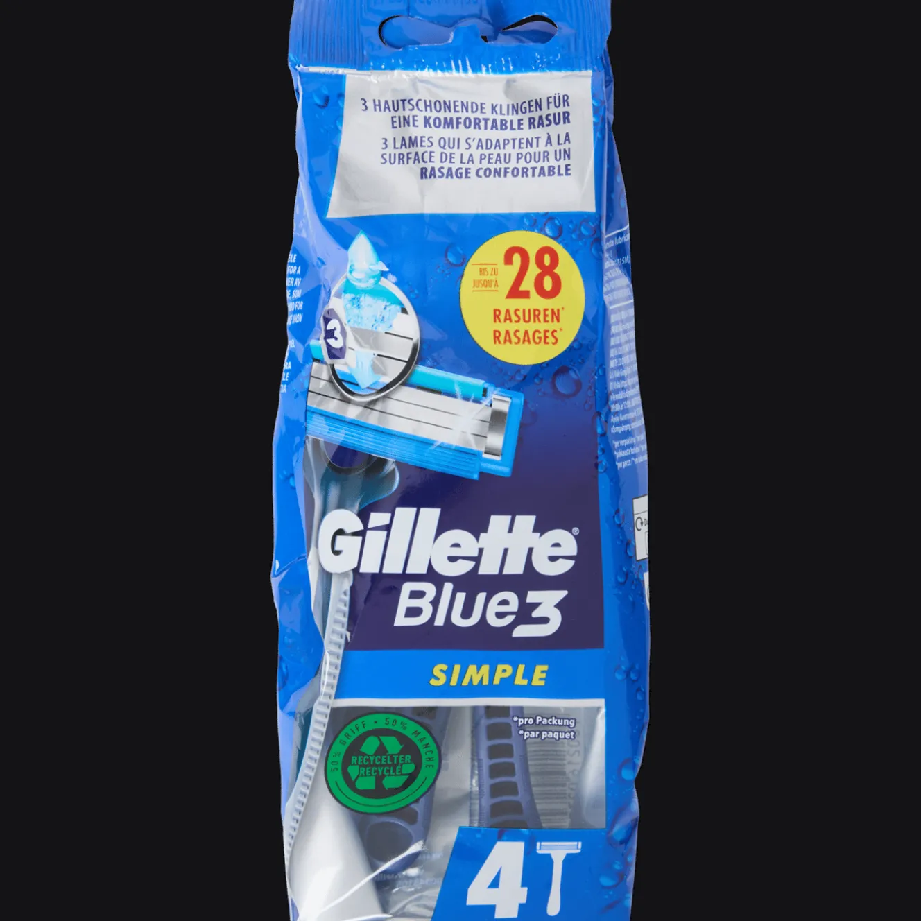 Gillette Blue3 scheermesjes Simple