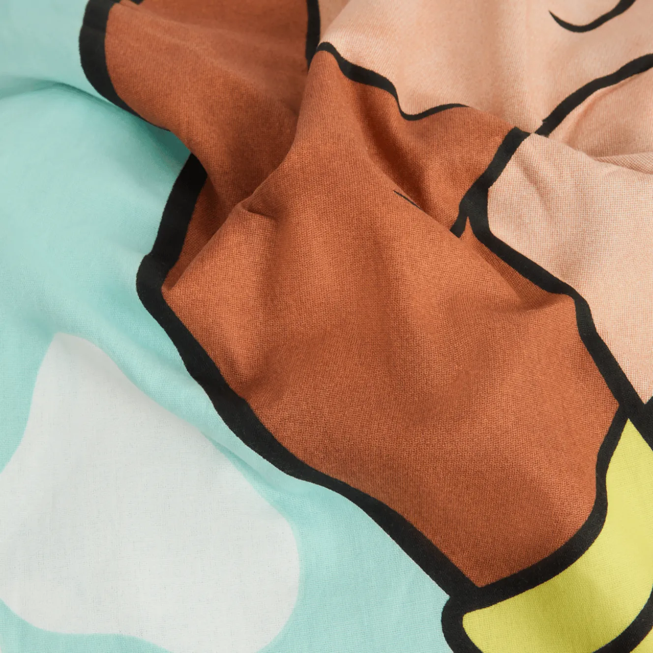 Glow in the dark dekbedovertrek