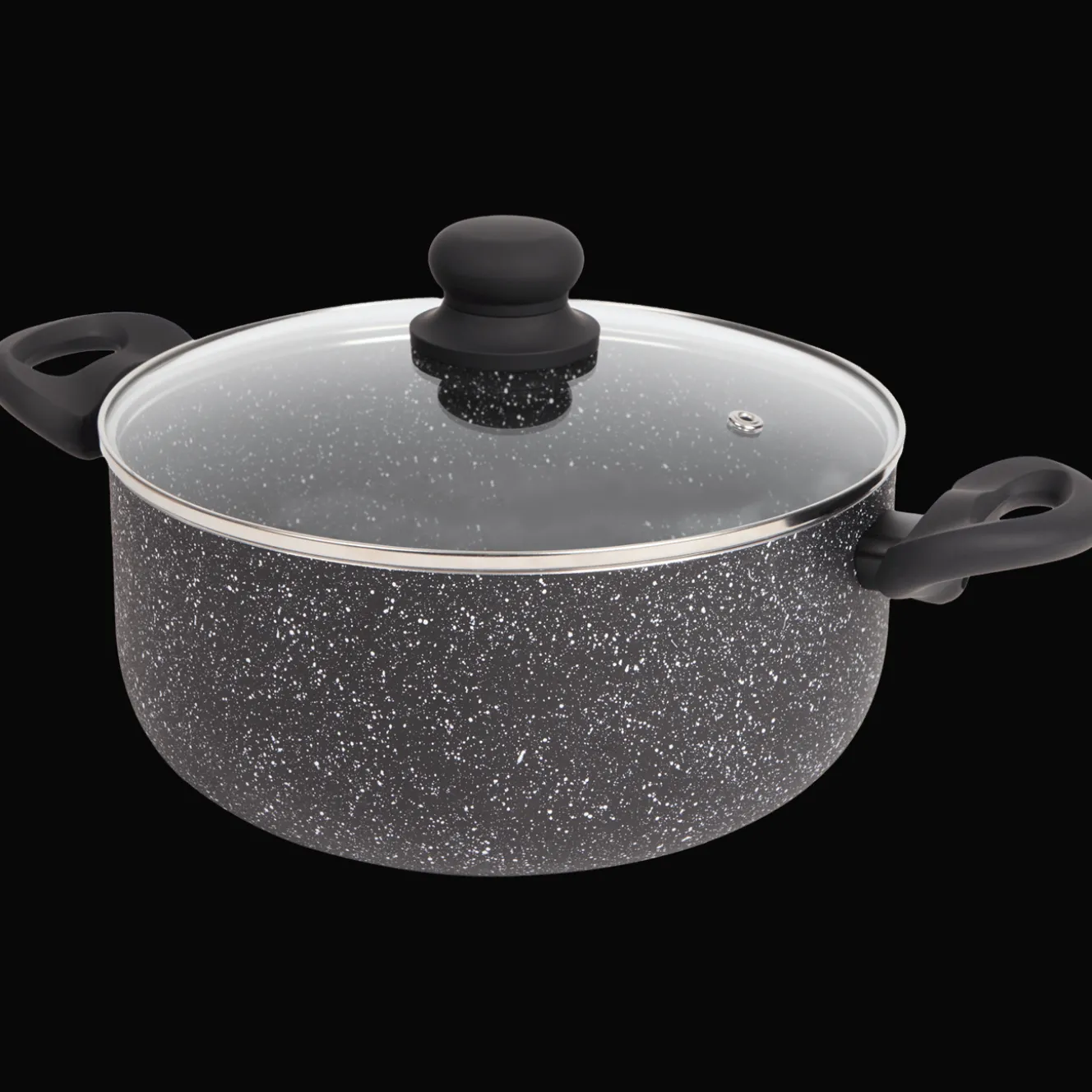 Granite stone braadpan