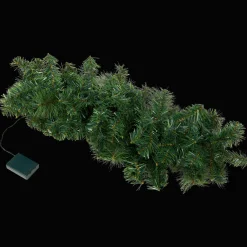 Guirlande dennentakken met led