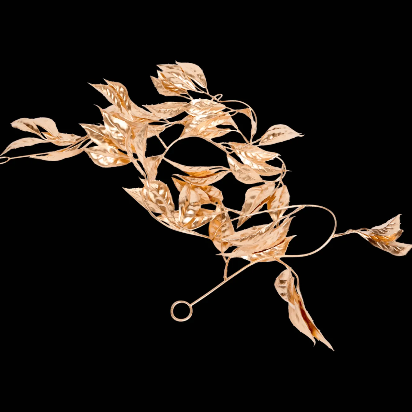 Guirlande met bladeren