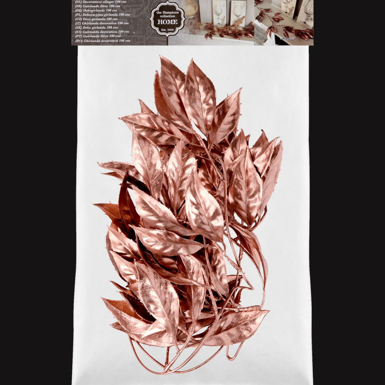 Guirlande met bladeren