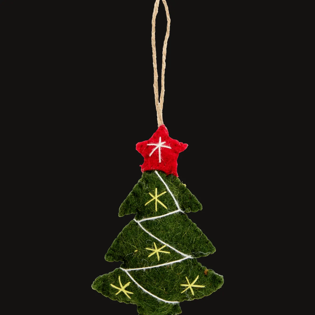 Home Accents vilten kersthanger