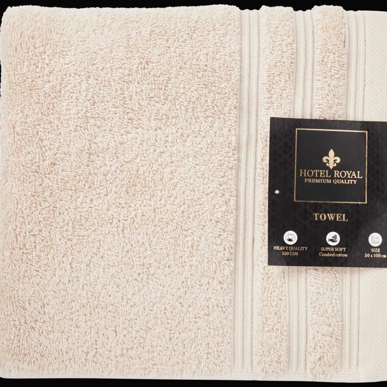 Hotel Royal handdoek beige