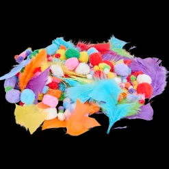 Knutselveren en -pompons