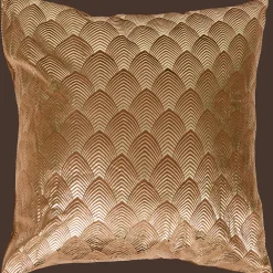 Kussen met folieprint