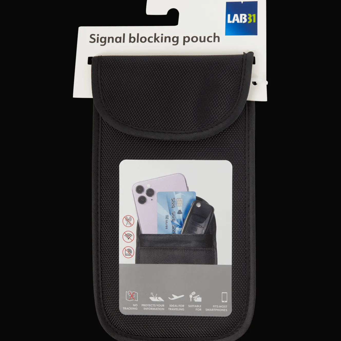 Lab31 telefoonhoesje met signaalblokkering