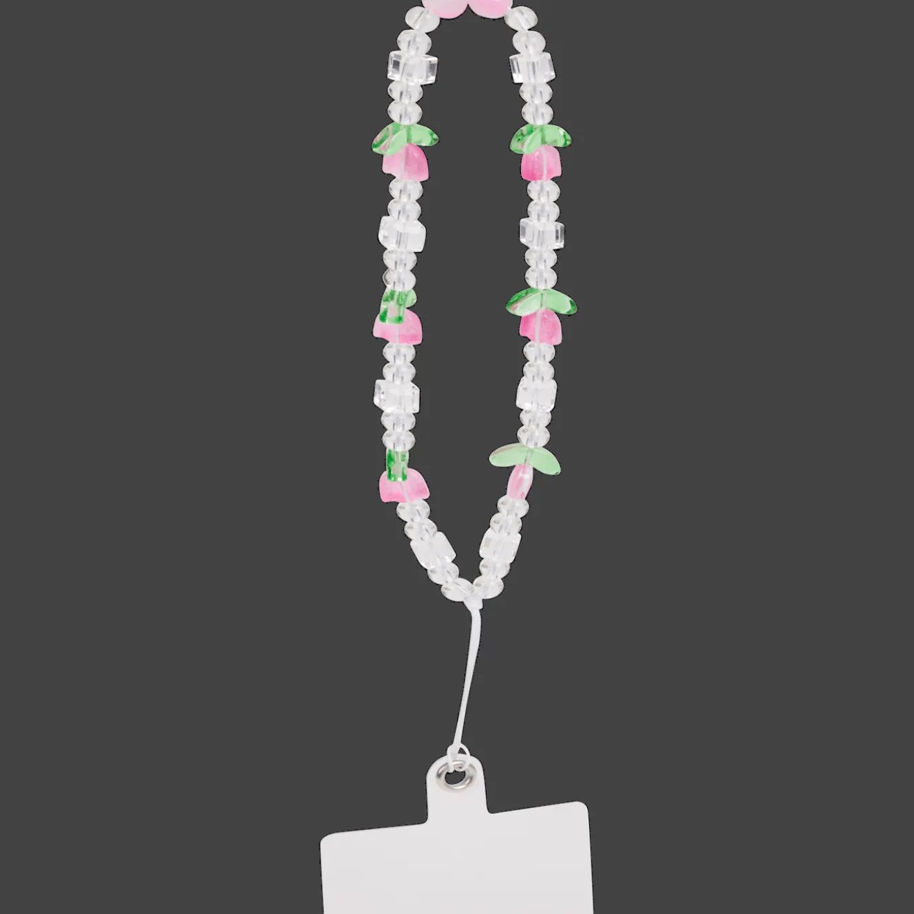 Lab31 telefoonkoord met kralen