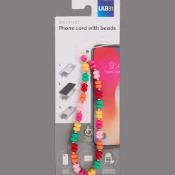 Lab31 telefoonkoord met kralen