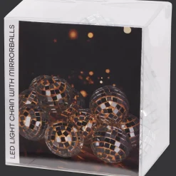 Lichtsnoer met discoballen