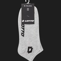 Lotto sneakersokken grijs
