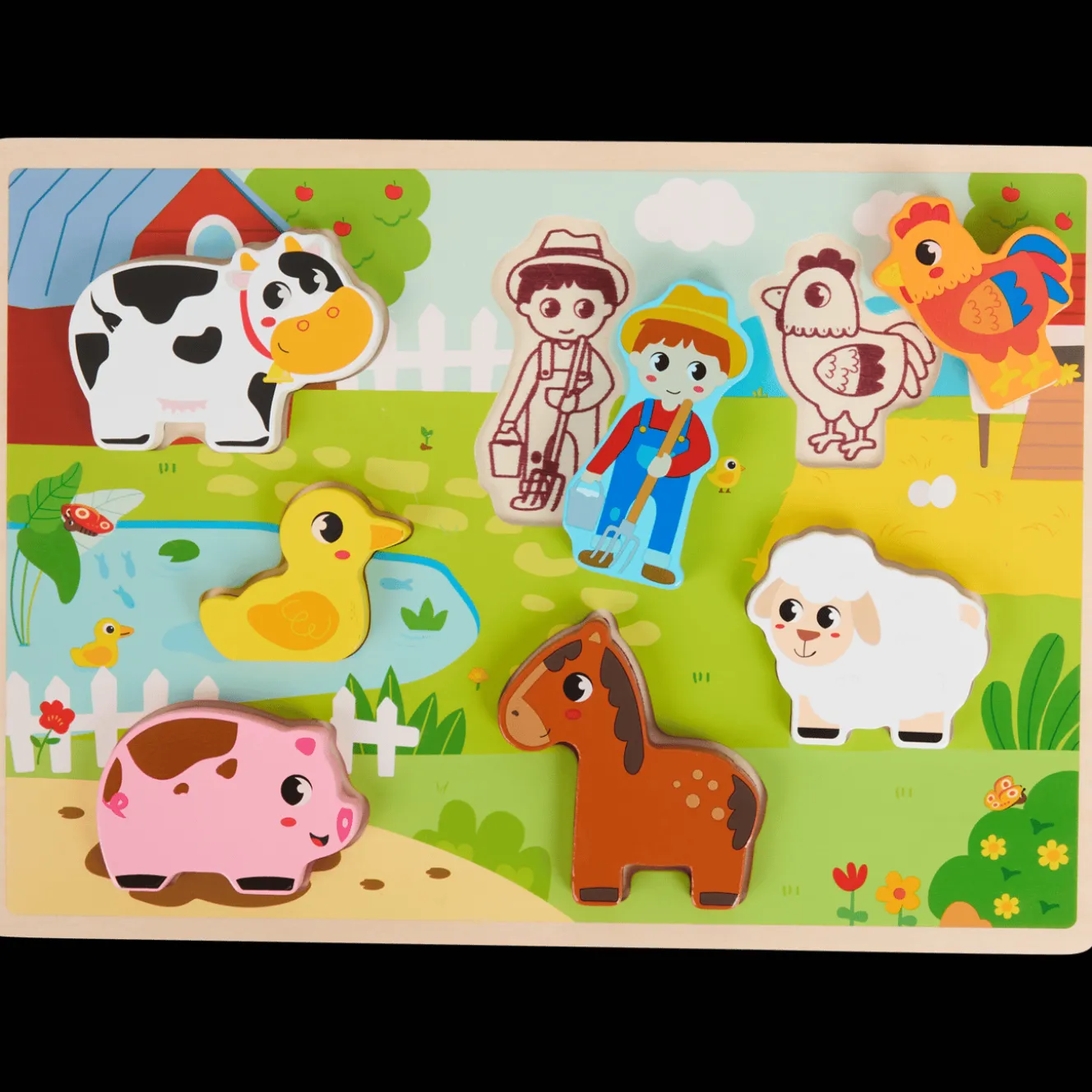 Mini Matters houten puzzel