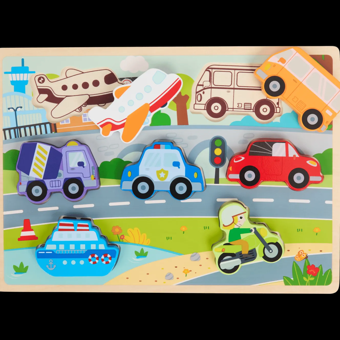 Mini Matters houten puzzel