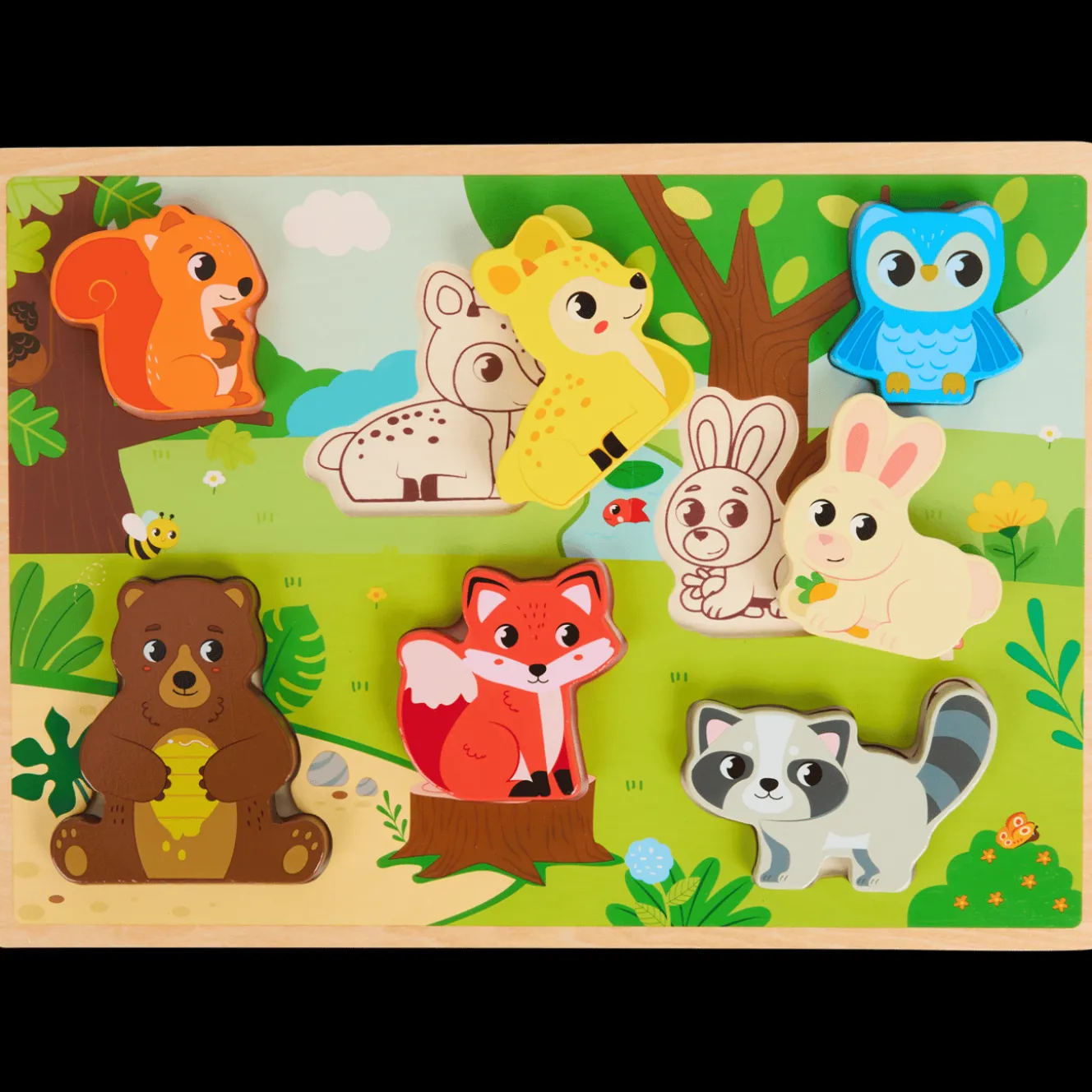 Mini Matters houten puzzel