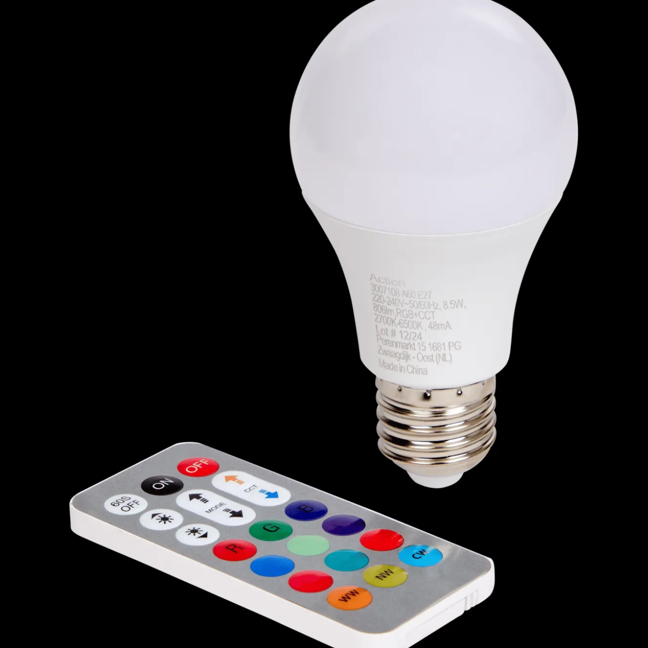 Multicolor ledlamp