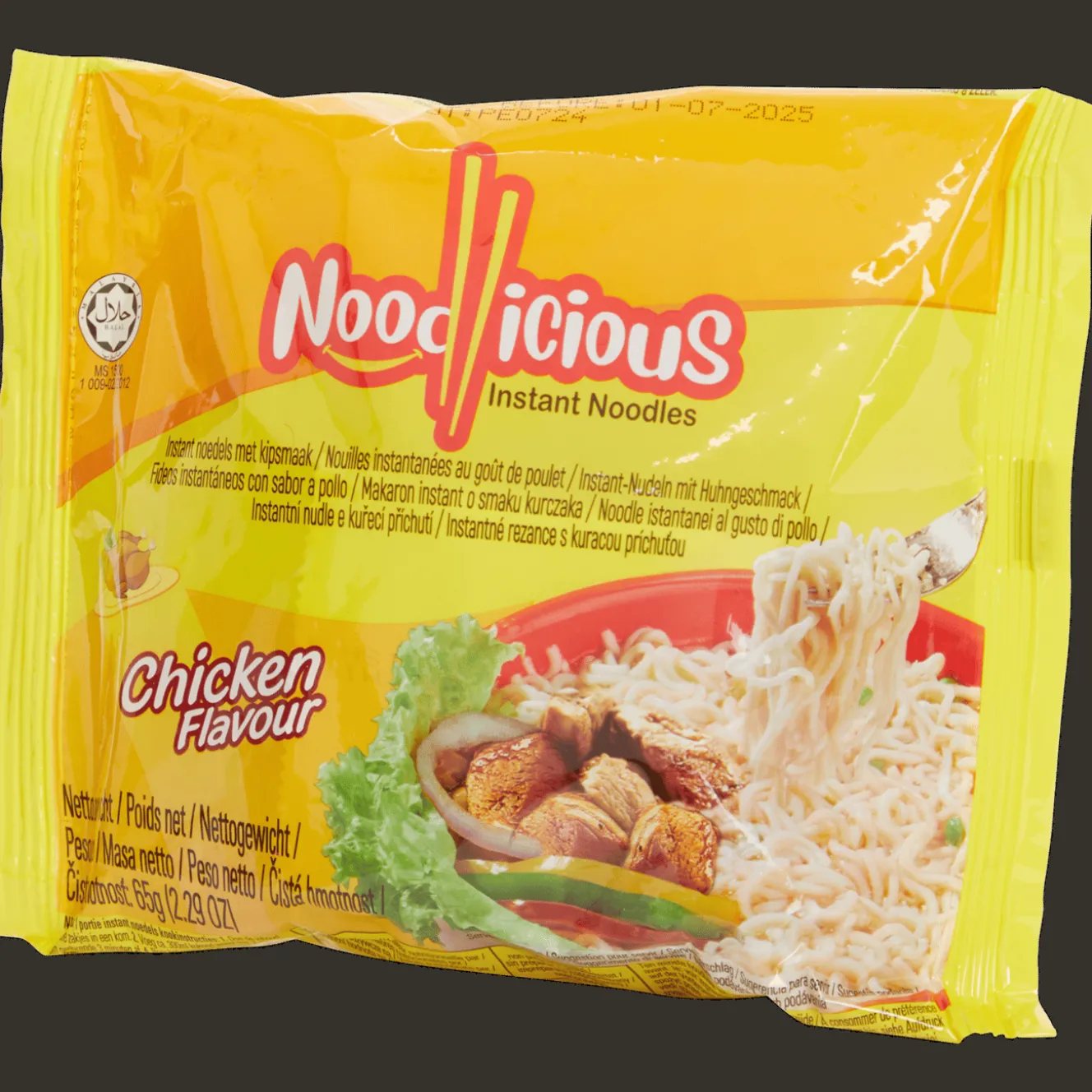 Noodlicious instant noedels Kip