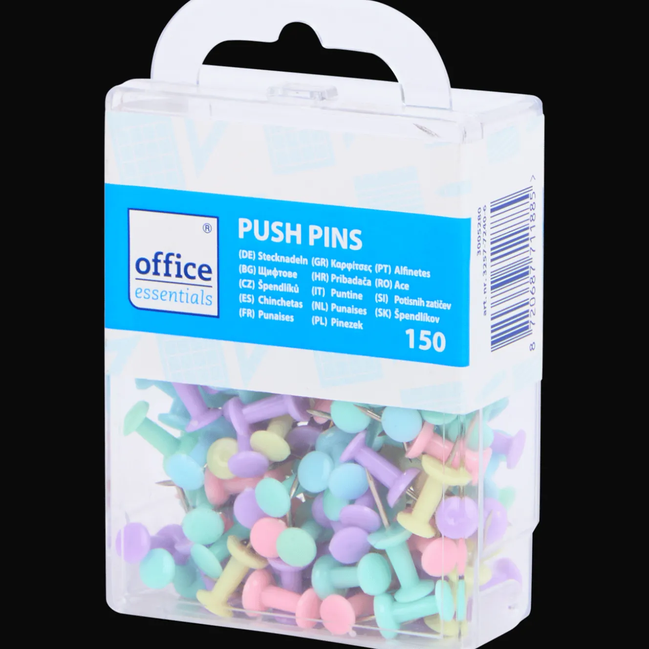 Office Essentials punaises